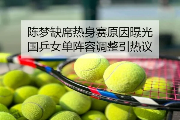 陈梦缺席热身赛原因曝光 国乒女单阵容调整引热议
